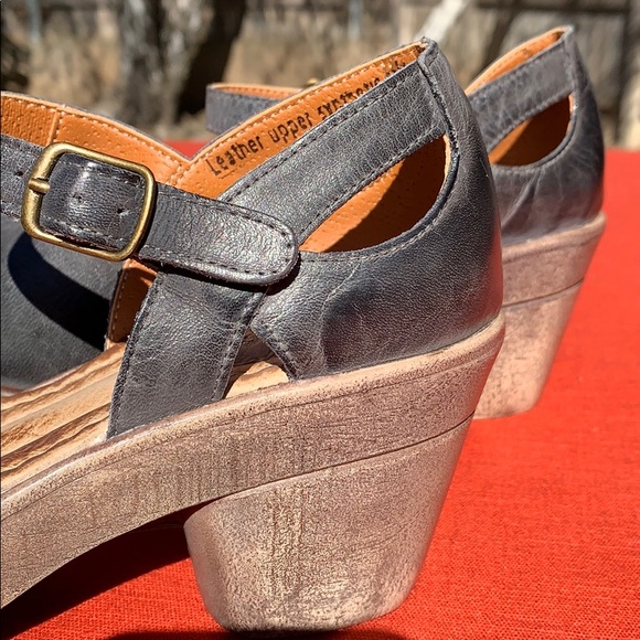 Jafa 702 Clog Sandals Graphite NWOB - Picture 7 of 8